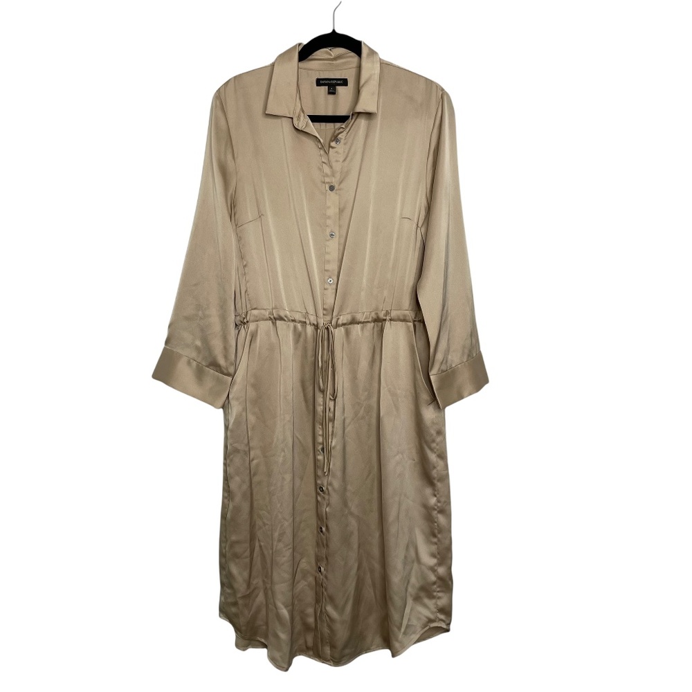 Banana Republic button front dress